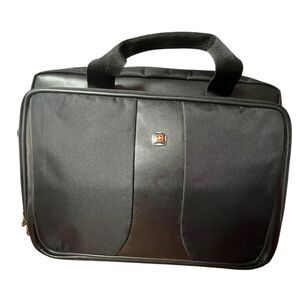Wenger Swissgear Black 16" Laptop Case Bag Soft Case Shoulder Briefcase Computer